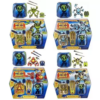 Игрушка из серии Ready2Robot - Две капсулы и оружие, 4 вида