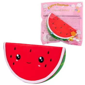 Игрушка мягкая антистресс - Арбуз, 16 см