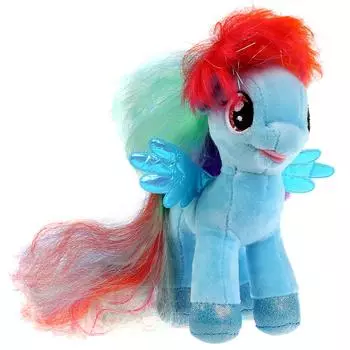 Игрушка мягкая Мой маленький пони - Радуга, 18 см