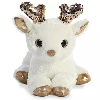 Игрушка мягкая - Оленёнок золотой, 23 см.