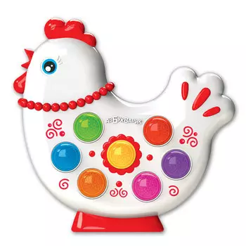 Игрушка музыкальная из серии Веселушки - Курочка