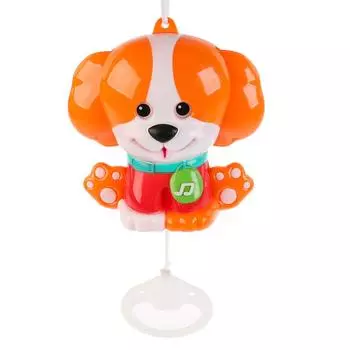 Игрушка музыкальная – Собачка, с механическим заводом