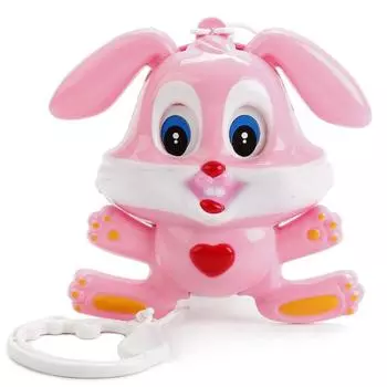 Игрушка музыкальная - Зайка с механическим заводом