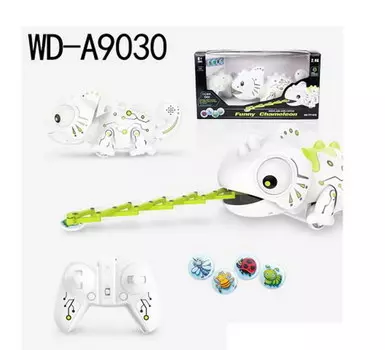 Игрушка на радиоуправлении Хамелеон с пультом 2.4 G