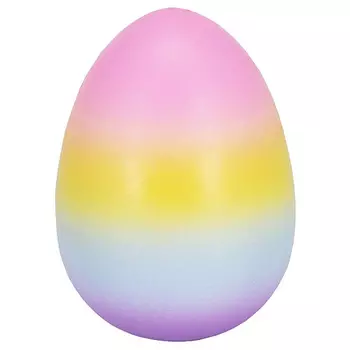 Игрушка яйцо с единорогом, растущим в воде, большое