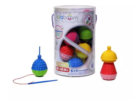 Игрушка развивающая Lalaboom, 24 предмета