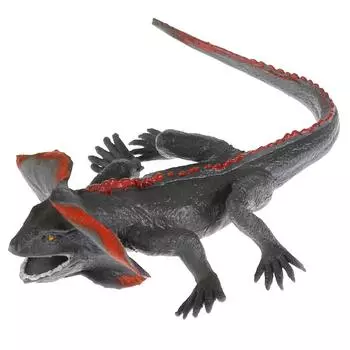 Игрушка-тянучка из серии Рассказы о животных - Плащеносная ящерица, 22,5 см