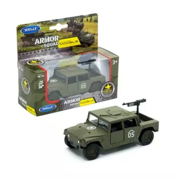Игрушка военный автомобиль с пулеметом Armor squad