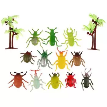 Игрушки из пластизоля – Жуки, 12 видов