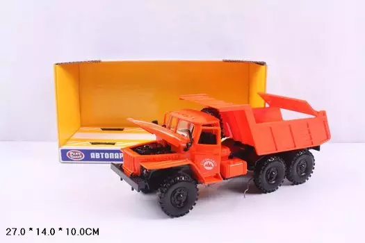 Инерционная машина - Автопарк самосвал, свет и звук, открываются двери