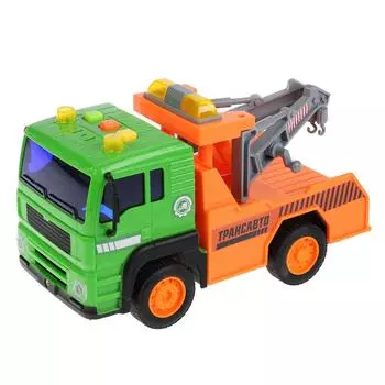 Инерционная машина - Автотягач, длина 17 см, свет, звук