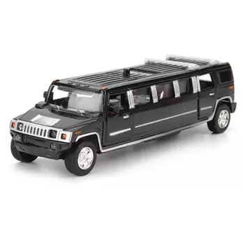 Инерционная машина металлическая Лимузин, свет-звук 1:43