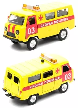 Инерционная машина УАЗ- 396259 - Скорая помощь, свет, звук