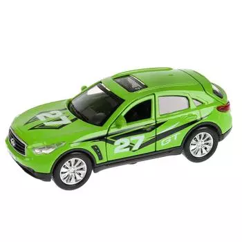 Инерционная металлическая машина Infiniti Qx70 – Спорт, 12 см, свет и звук