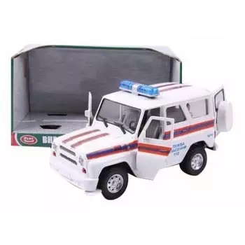 Инерционная модель УАЗ Hunter – МЧС, 23 см, свет, звук
