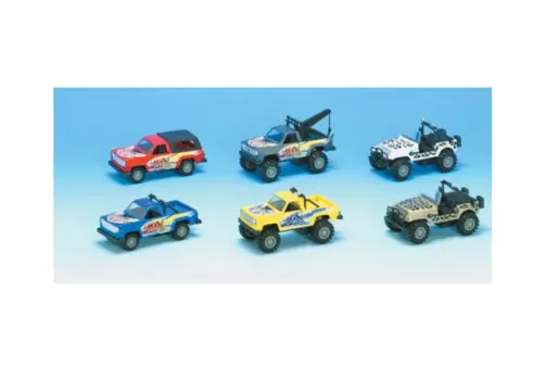 Инерционный автомобиль, 6 видов