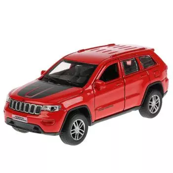Инерционный металлический Jeep Grand Cherokee, 12 см, красный