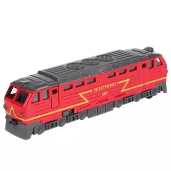 Инерционный металлический Электровоз, 19 см