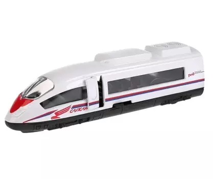 Инерционный Сапсан РЖД, 15 см, металлический