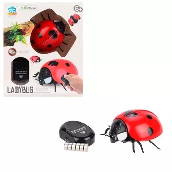 Интерактивная Божья коровка на радиоуправлении, световые эффекты