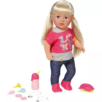 Интерактивная кукла Беби Бон Сестричка, 43 см