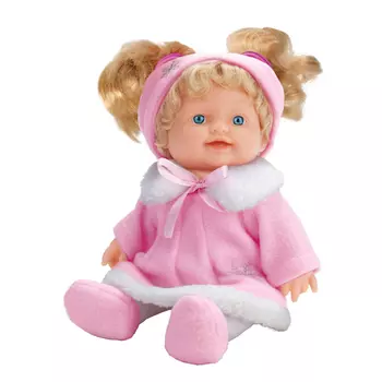Интерактивная кукла Карапуз в шубке, 24 см, стихи и песенка А. Барто