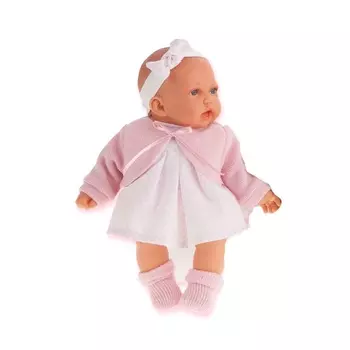 Интерактивная кукла Петти в розовом, 27 см