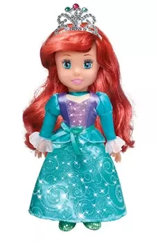 Интерактивная кукла Принцесса Ариэль Дисней, 30 см., озвученная, с мягким телом