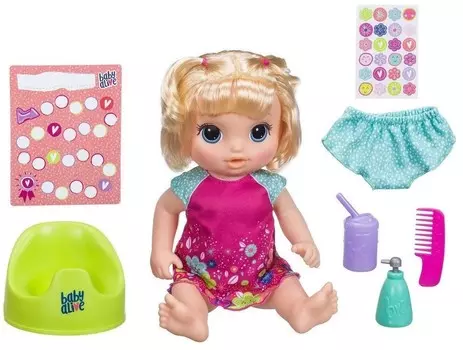 Интерактивная кукла – Танцующая малышка, блондинка. Baby Alive