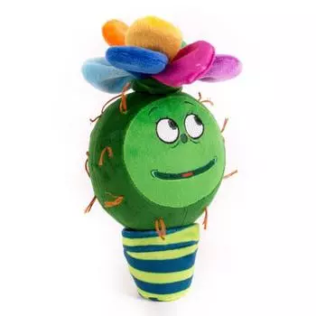Интерактивная мягкая игрушка - Цветик-Разноцветик, 20 см