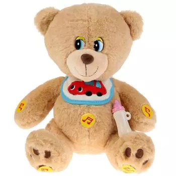 Интерактивная мягкая игрушка - Развивающий мишка, 22 см, 8 игровых функций