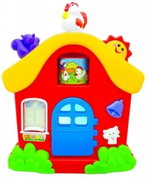 Интерактивная развивающая игрушка Интерактивный домик