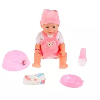 Интерактивный пупс, пьет и писает, с аксессуарами, 43 см