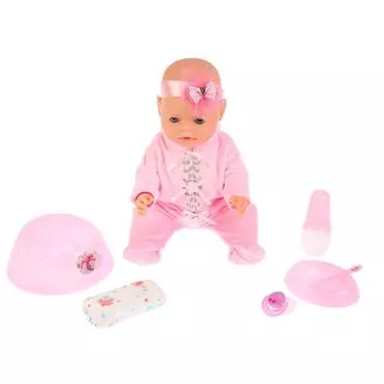 Интерактивный пупс, пьет и писает, с аксессуарами, 43 см