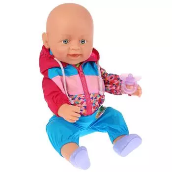 Интерактивный пупс с аксессуарами, пьет и писает, 43 см