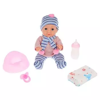 Интерактивный пупс – Танечка, 25 см, пьет, писает, закрывает глазки, 50 звуков