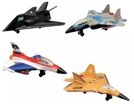 Истребитель Air Machine со звуком, 17 см