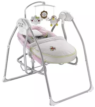 Электрокачели Nuovita Migliore, цвет - Rosa Verde / Зеленая Роза