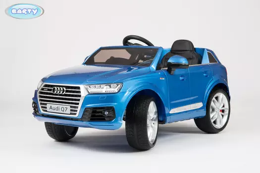 Электромобиль Barty Audi Q7 HL159, цвет - синий глянец