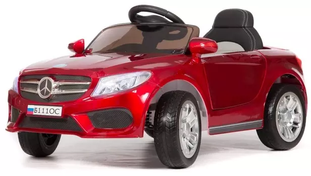 Электромобиль Barty Б111ОС Merс, вишневый глянец