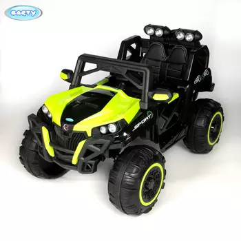 Электромобиль Barty Baggu с монитором MP4 T777MP, цвет – зеленый