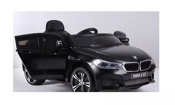 Электромобиль Barty BMW 6 GT JJ2164, цвет – черный черный)