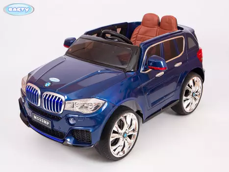 Электромобиль Barty BMW X5 кузов F-15 performance синий глянец