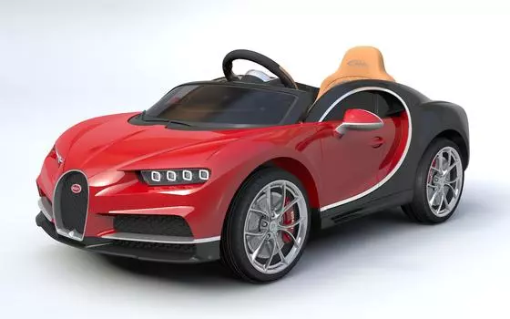 Электромобиль Barty Bugatti Chiron HL318, лицензионная модель