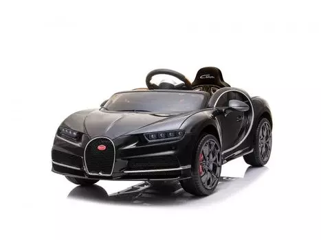Электромобиль Barty Bugatti Chiron HL318, лицензионная модель, цвет – черный