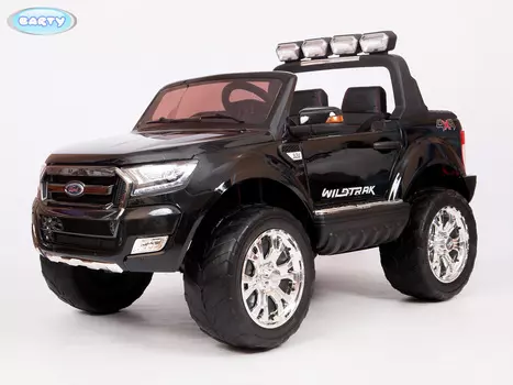 Электромобиль Barty Ford Ranger F650, цвет - черный глянец, лицензионная модель