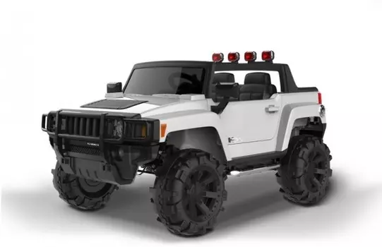 Электромобиль Barty Hummer Н777МР, белый
