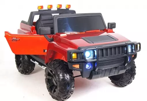 Электромобиль Barty Hummer Н777МР, цвет - красный глянец