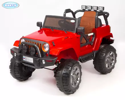 Электромобиль Barty Jeep Т010МР, цвет – красный