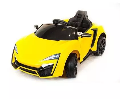 Электромобиль Barty Lykan Б777ОС QLS 5188, желтый